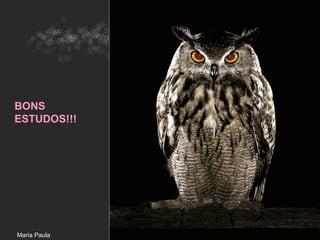 BONS
ESTUDOS!!!




Maria Paula
 
