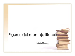 Figuras del montaje literario

               Natalia Mateus
 
