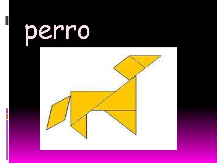 tangram perro
