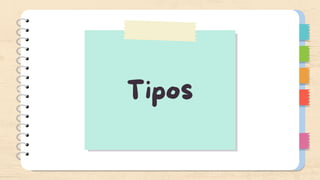 Tipos
 