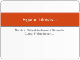 Nombre: Sebastián Aravena Bermedo
Curso: 8º Beethoven…
Figuras Literias…
 