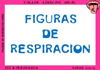 TALLER LINGUAXE ORAL




        FIGURAS
/




           DE
      RESPIRACION
    EEI BARRIONOVO           CURSO 2012-13
 