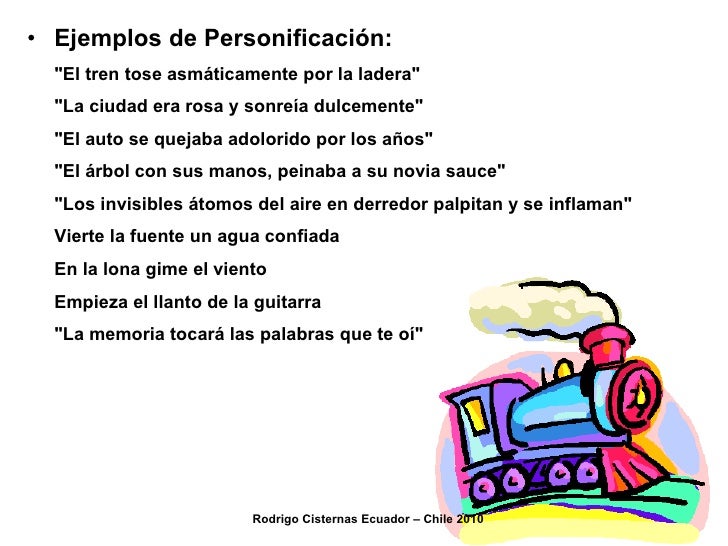 10 Ejemplos De Figura Literaria Personificacion