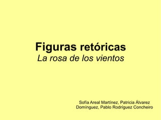 Figuras retóricas
La rosa de los vientos
Sofía Areal Martínez, Patricia Álvarez
Domínguez, Pablo Rodríguez Concheiro
 