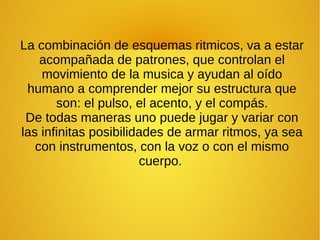 Figuras ritmicas | ODP