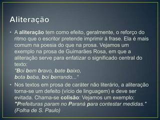 Figuras sonoras da linguagem | PPTX