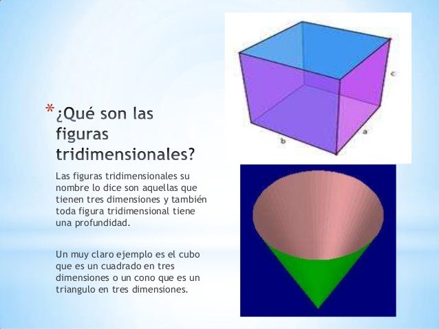 Figuras tridimensionales