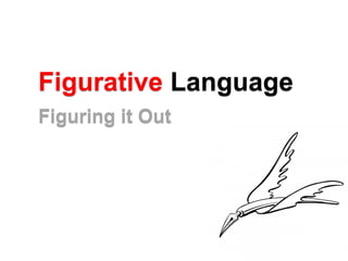 Figurative LanguageFigurative Language
Figuring it OutFiguring it Out
 