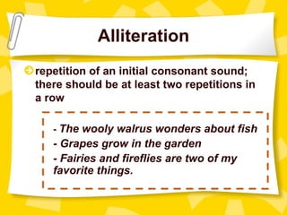 Figurative Language Terms 1224021826927776 9 | PPT