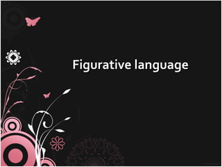 Figurative language 