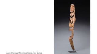 Ancient Karawari River Cave Figure, New Guinea
 