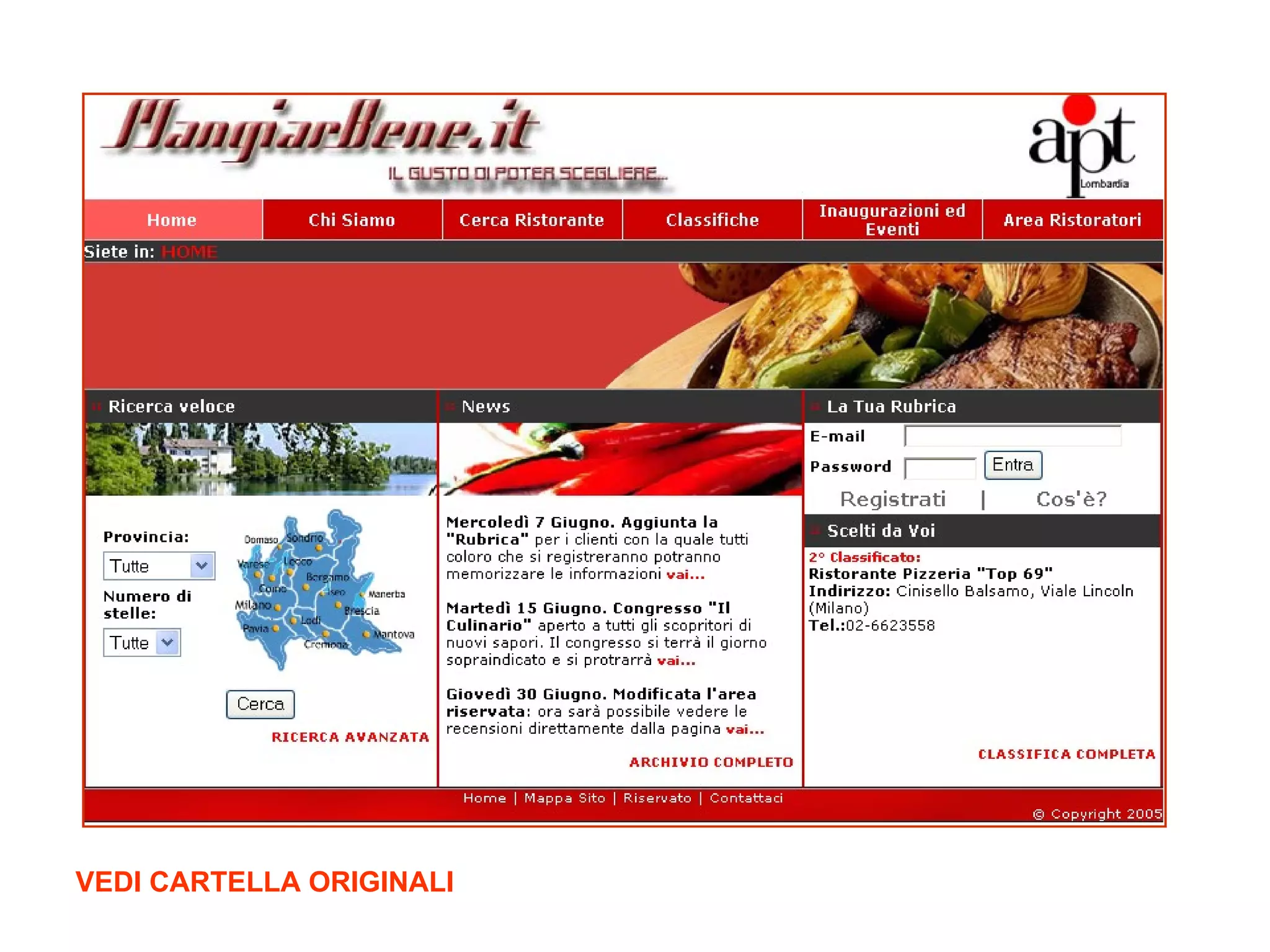 VEDI CARTELLA ORIGINALI 