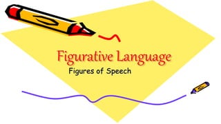 Figurative Language
Figures of Speech
 