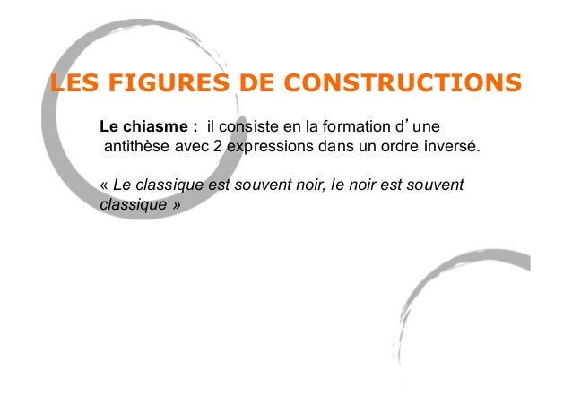 Exemple De Figure De Style Rhétorique