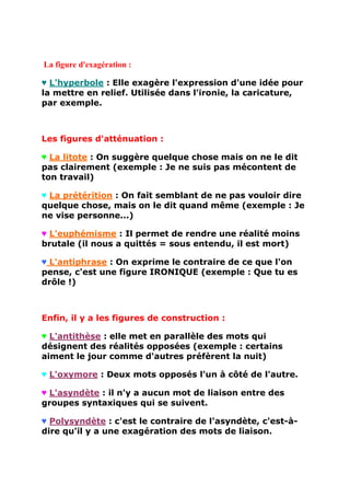 Figures De Style