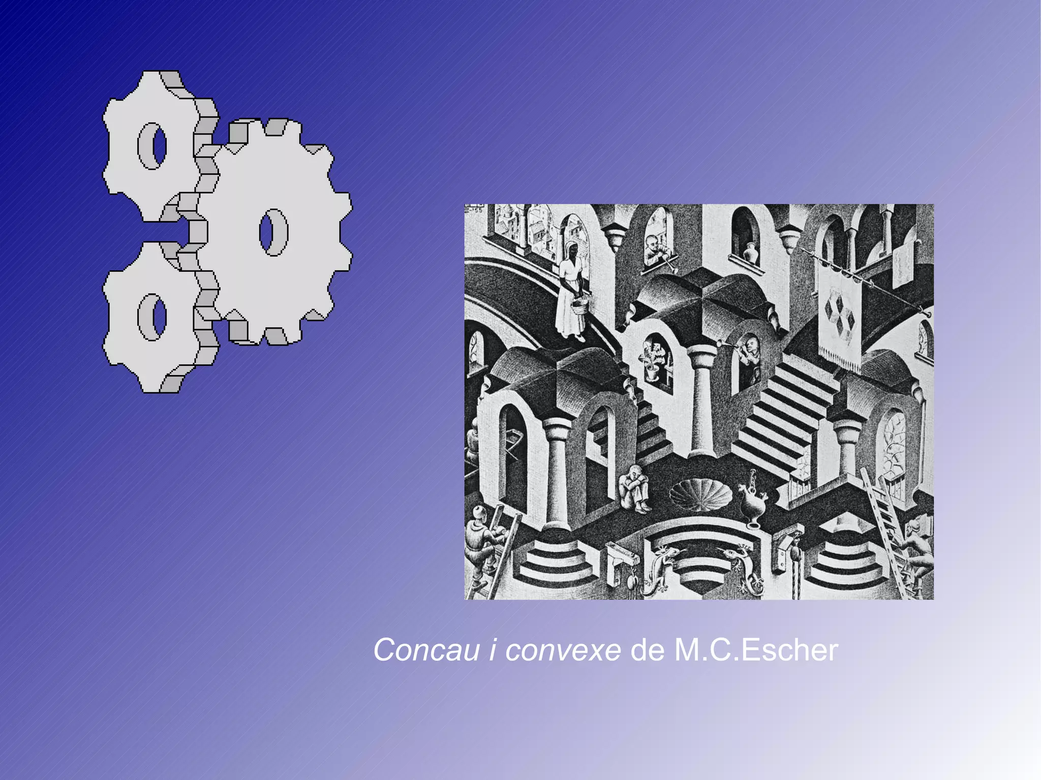 Concau i convexe  de M.C.Escher 
