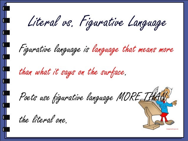 literal language