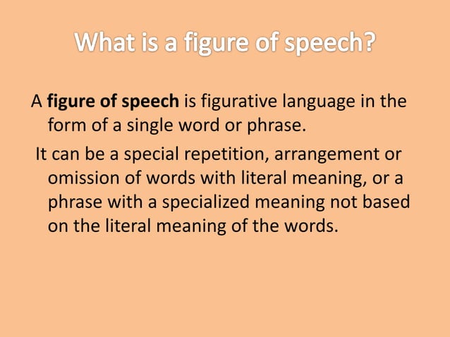 sample essay with figure of speech