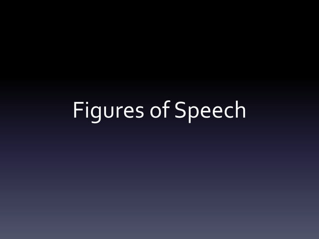 Figures of speech | PPT
