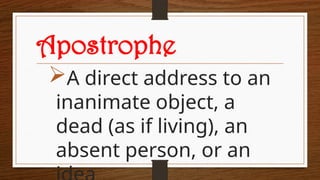FIGURES OF SPEECH for 21st century literature | PPTX
