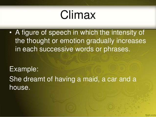 climax figure of speech examples