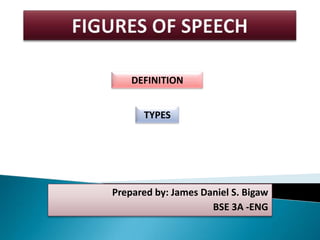 Prepared by: James Daniel S. Bigaw
BSE 3A -ENG
DEFINITION
TYPES
 