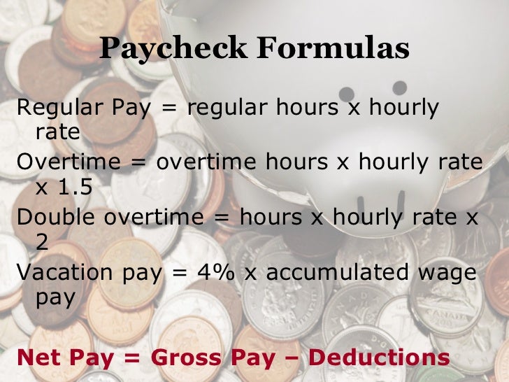 figuring out paycheck