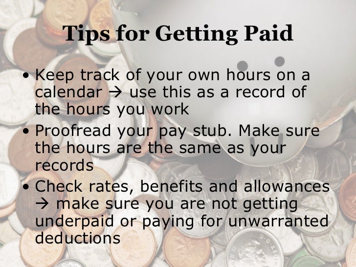 figuring out paycheck