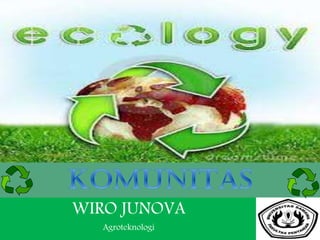 LOGO
WIRO JUNOVA
Agroteknologi
 