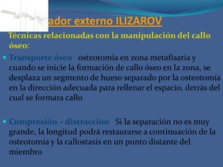 Fijador externo ILIZAROV