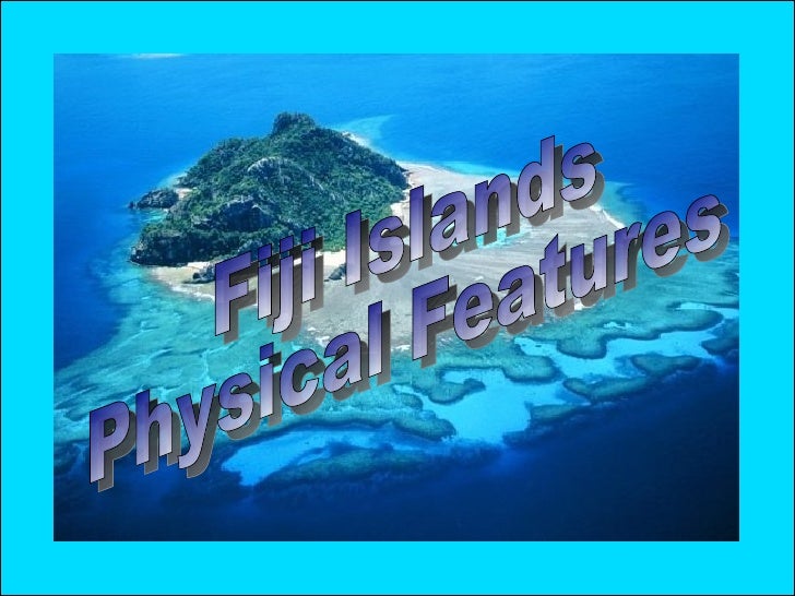 Fiji physical features