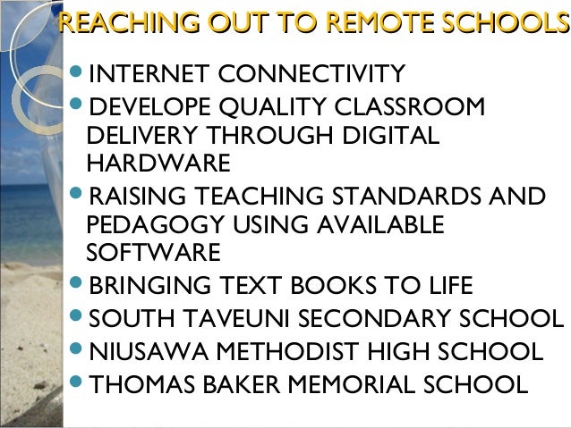 Digital Learning In Fiji