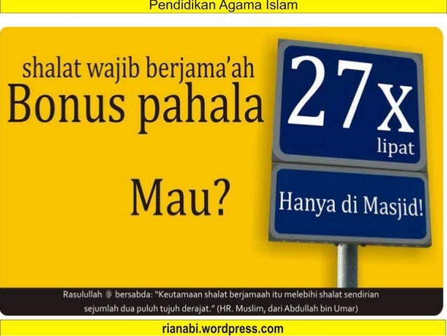 INDAHNYA KEBERSAMAAN DENGAN BERJAMAAH