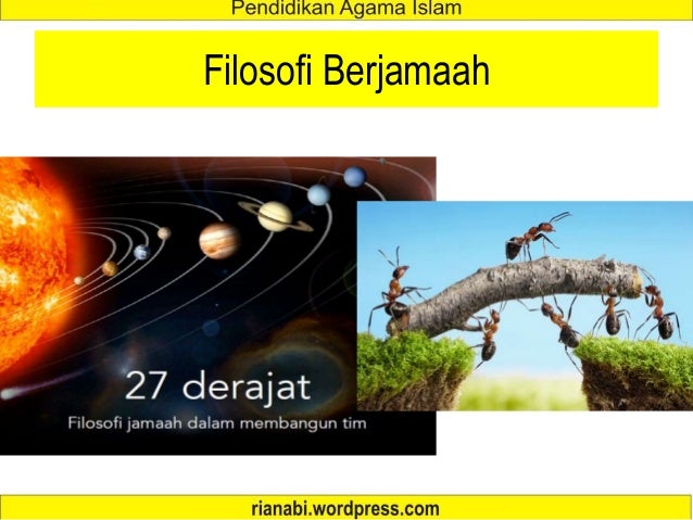 INDAHNYA KEBERSAMAAN DENGAN BERJAMAAH