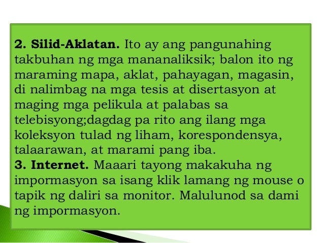 Anong tagalog ng thesis