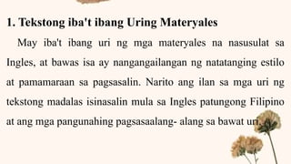 FIL. 108 - LEKSYON INRODUKSYON SA PAGSASALING WIKA 9.pptx