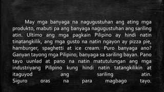 Banyaga Examples Anyo Ng Pakikipagtalastasan | PPTX