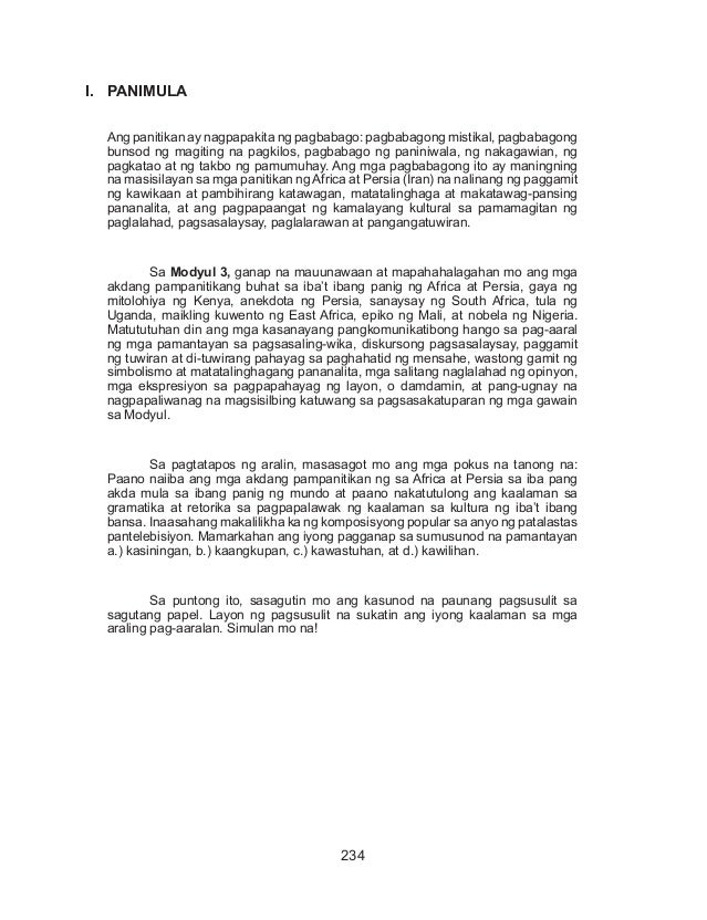 Ambag Ng Africa Sa Panitikan Ano Ang Naging Ambag Nito Sa Panitikan Ng Africa