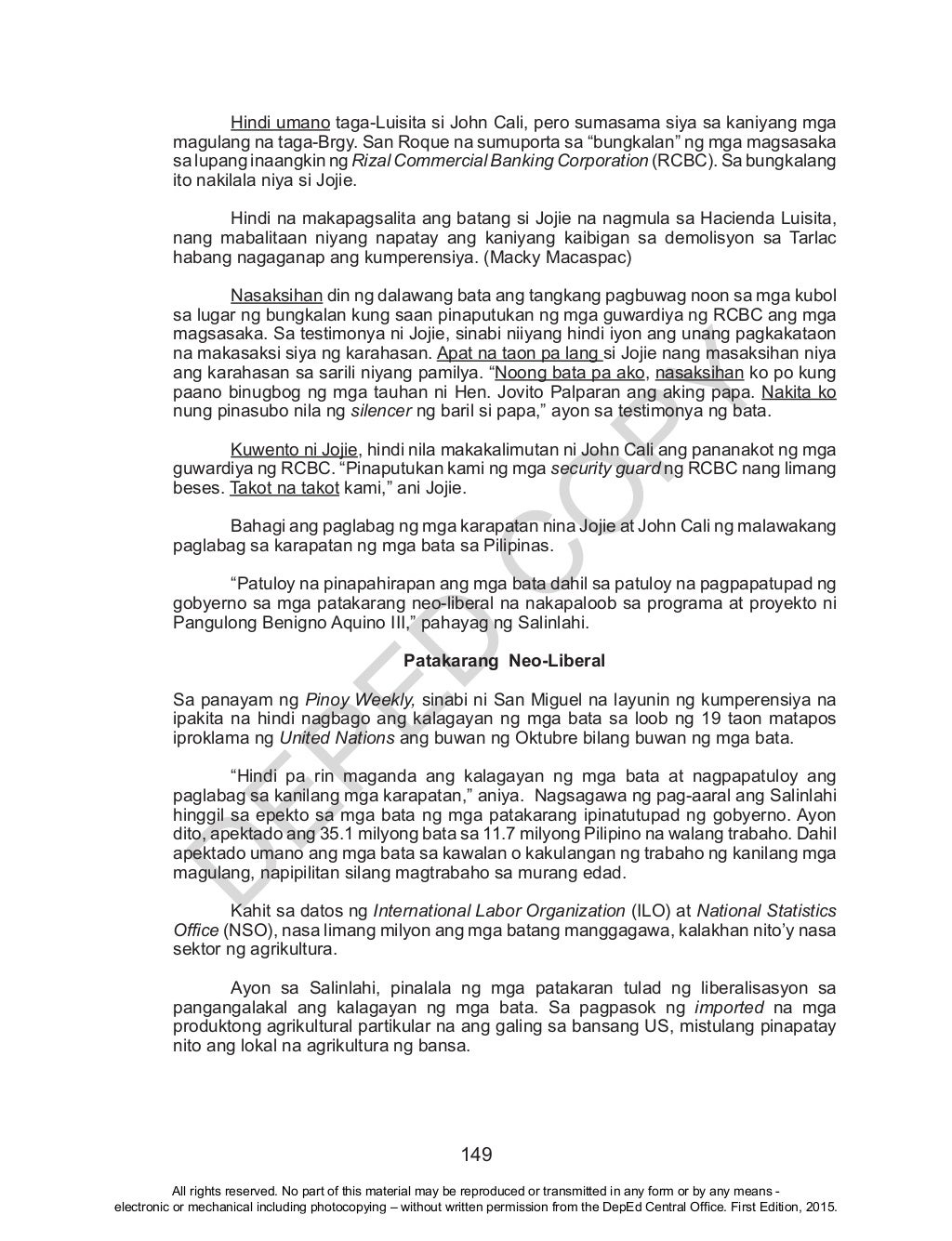 Grade 10 Filipino Learners Material (Unit 2)