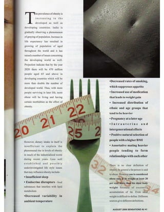 obesity, how to loose weight?