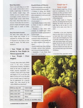 obesity, how to loose weight?