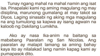 FIL 4 MATATAG WEEK 2 Q2 PPT LESSON EXEMPLAR