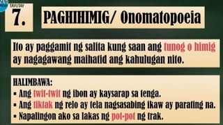 FIL 4 MATATAG WEEK 2 Q2 PPT LESSON EXEMPLAR