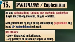 FIL 4 MATATAG WEEK 2 Q2 PPT LESSON EXEMPLAR