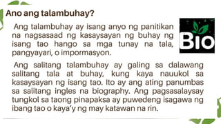 FIL 4 MATATAG WEEK 2 Q2 PPT LESSON EXEMPLAR
