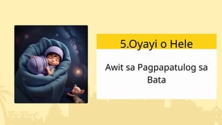 Grade 7- Awiting Bayan-Manag Biday at iba pang awit | PPTX