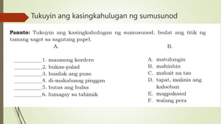 Tukuyan Examples Fil8 Q1 Week 2-EUPEMISTIKONG PAHAYAG.pptx