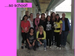 …so school!
 