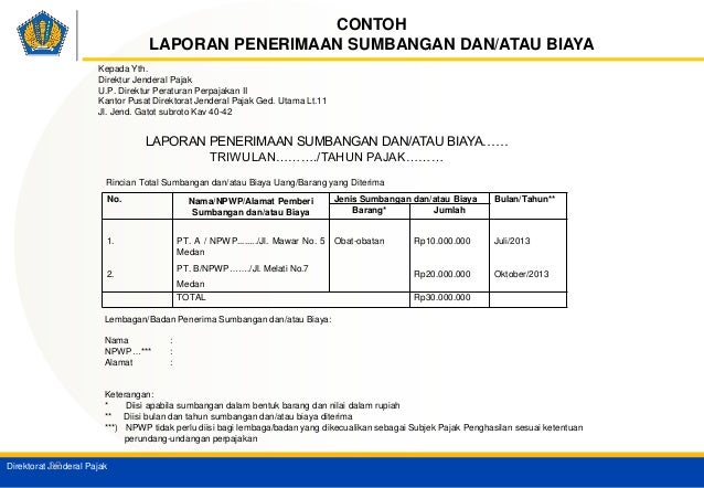 Penerapan Kebijakan Insentif Pajak Bagi Organisasi 