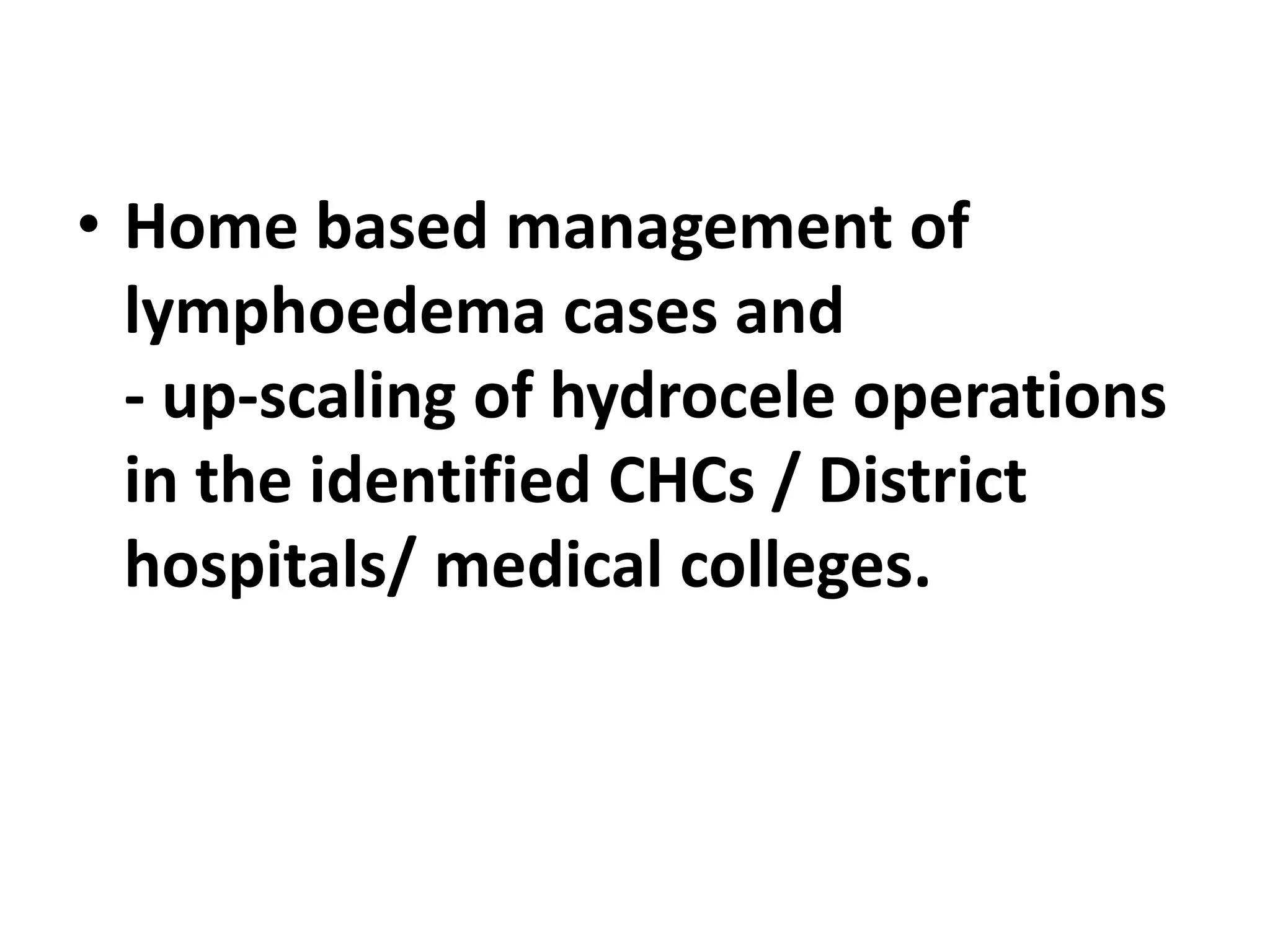 FILARIASIS CONTROL PROGRAMME-INDIA | PPT